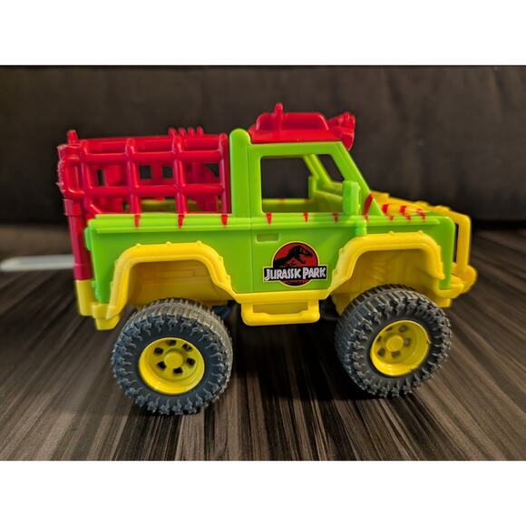 Imaginext Jurassic Park World Jungle Explorer Jeep Truck Cage Vehicle 2014 - Picture 3 of 9
